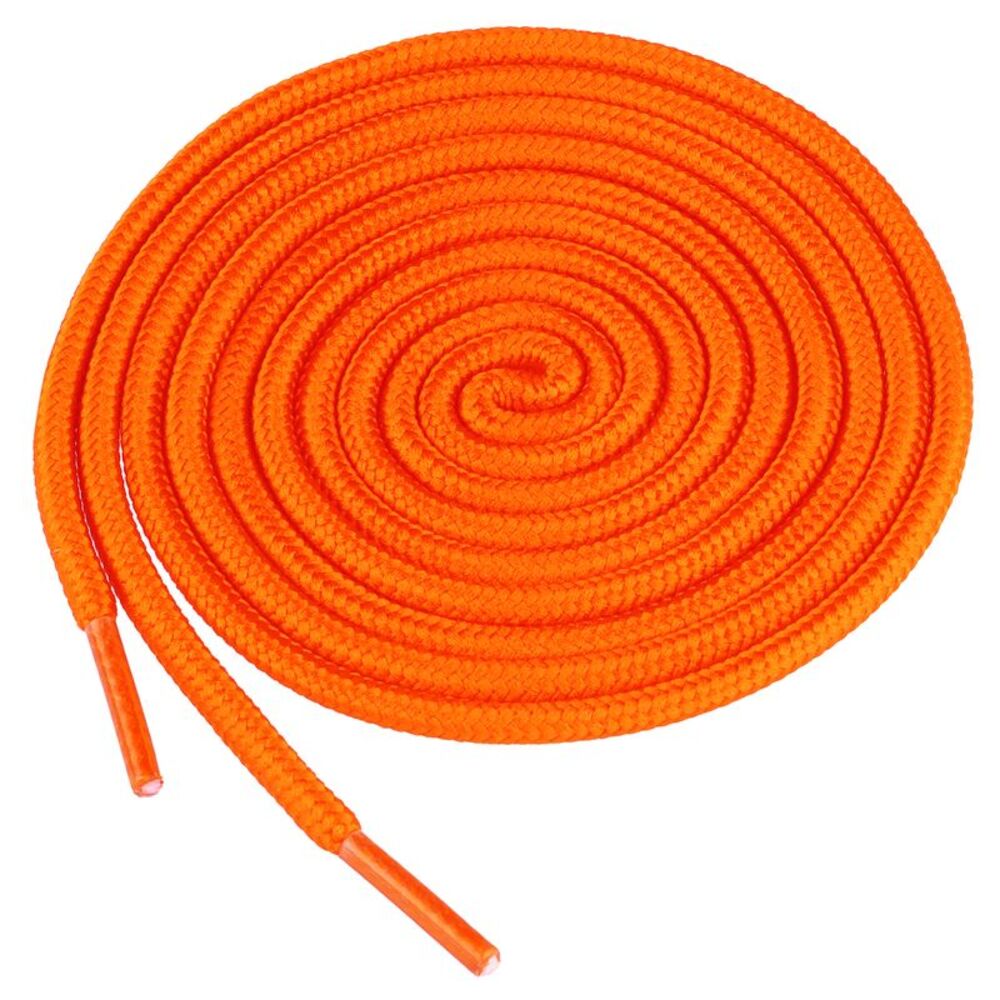 Outdoor Round Shoelaces Sporting Shoe Laces Shoestrings 2 Pairs Orange